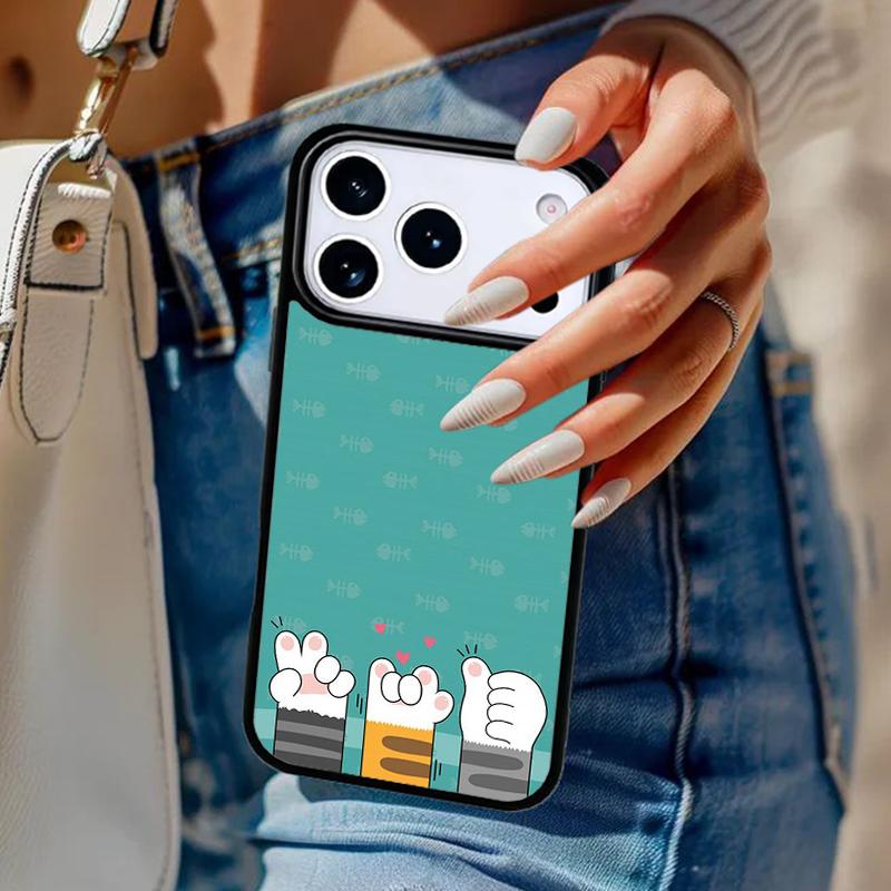 Funny Paws Phone Case For iPhone 17 Air 14 15 13 12 Max Cover For Apple 14 15 16 16e 11 Pro Max Plus Coque