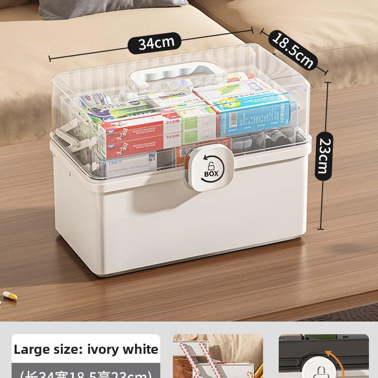 

Набор многослойных коробок для хранения семейных лекарств большой емкости