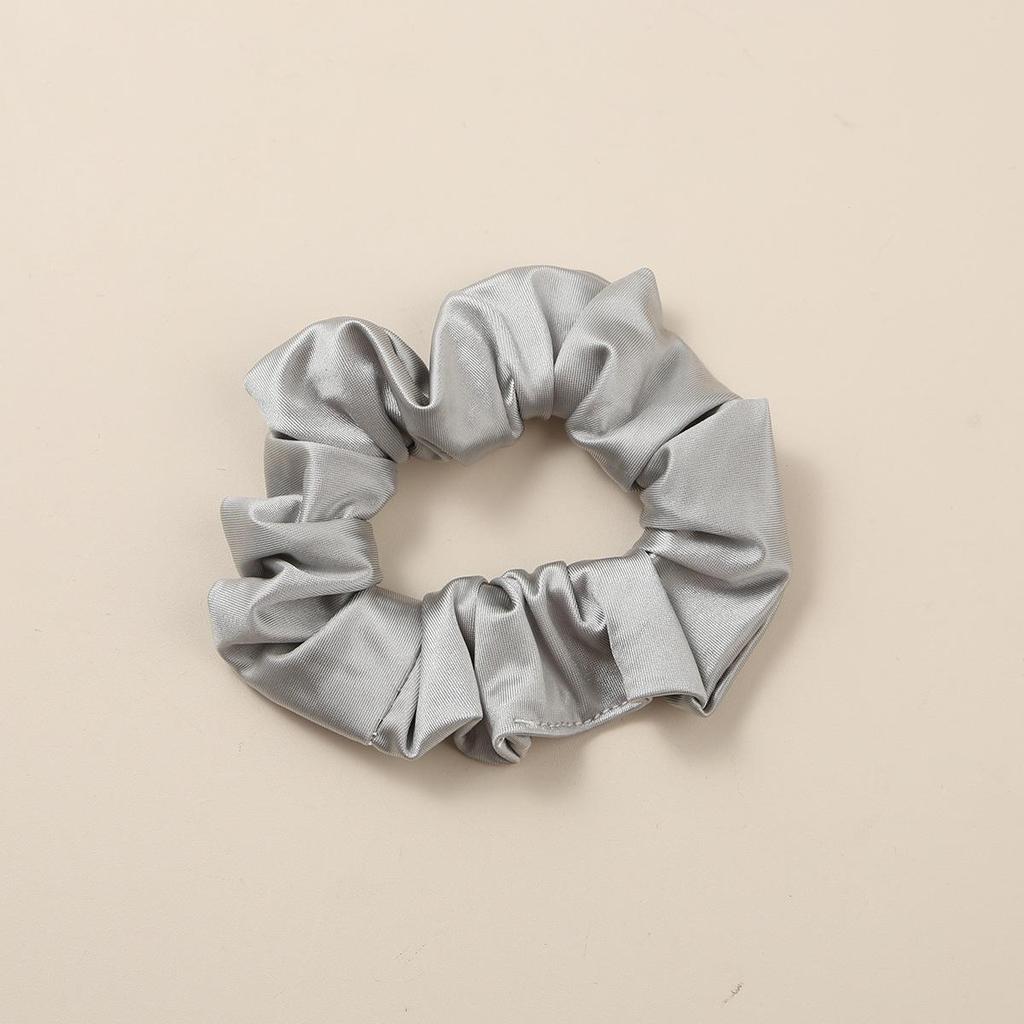 2026 High-End Summer Silk Hair Tie for Women – Elegant Simulated Silk Hair Rope