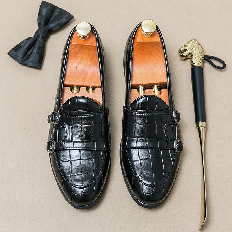 

Новое поступление Мужская мода Патентная кожа Туфли для платья и вождения Мужской шарм Монки Лоферы Свадебная вечеринка Выпускной Вечер Балетки Обувь 44