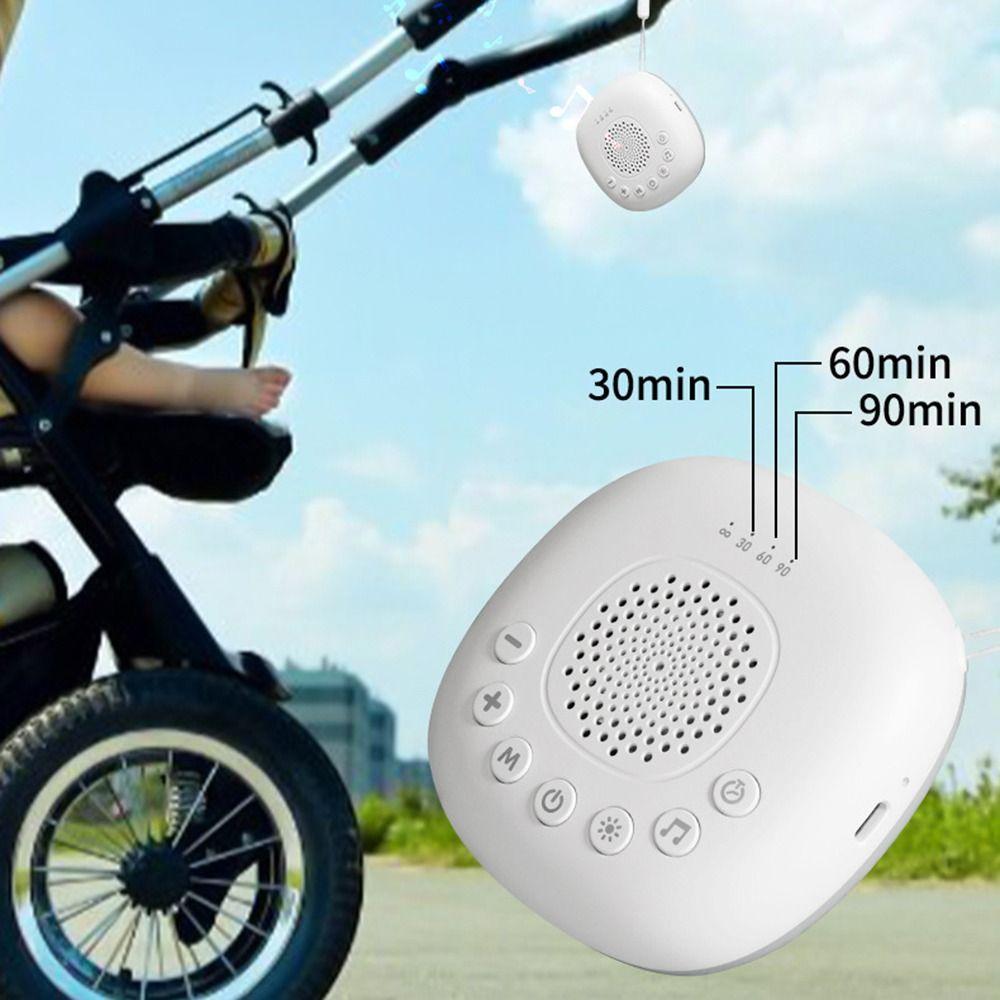 Volume Adjustable Baby Sleep Machine Portable Soothing Sounds Machine  Newborn Gifts