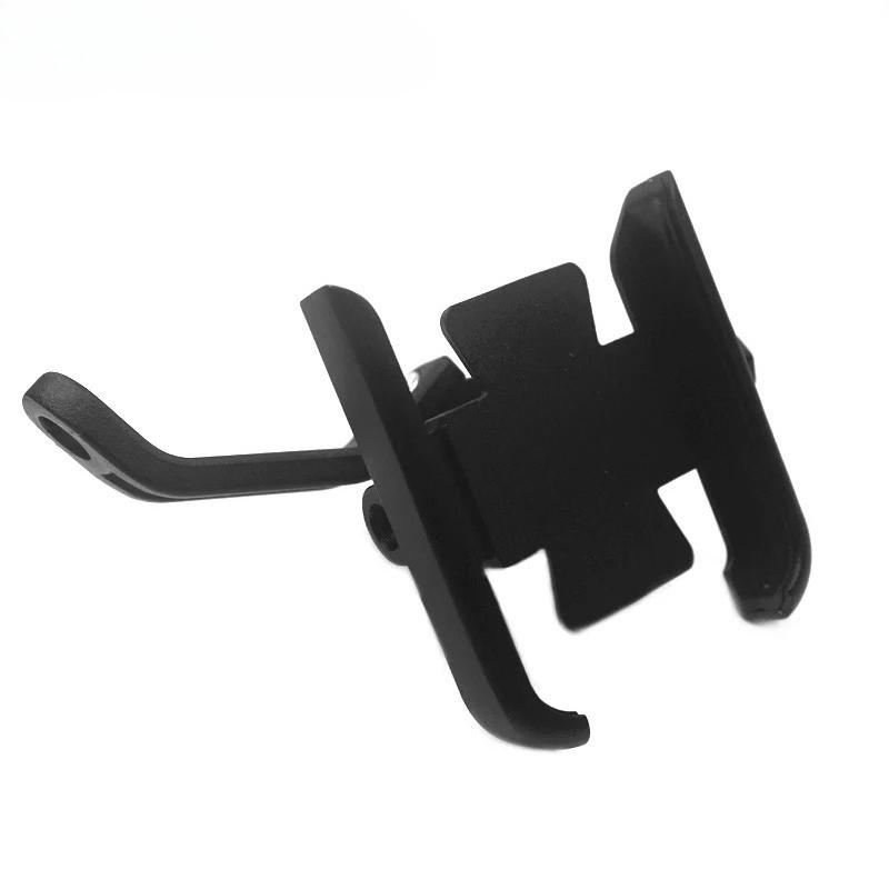 Motorcycle Phone Bracket: CNC Handlebar Mirror with Rear GPS Stand Holder for Forza