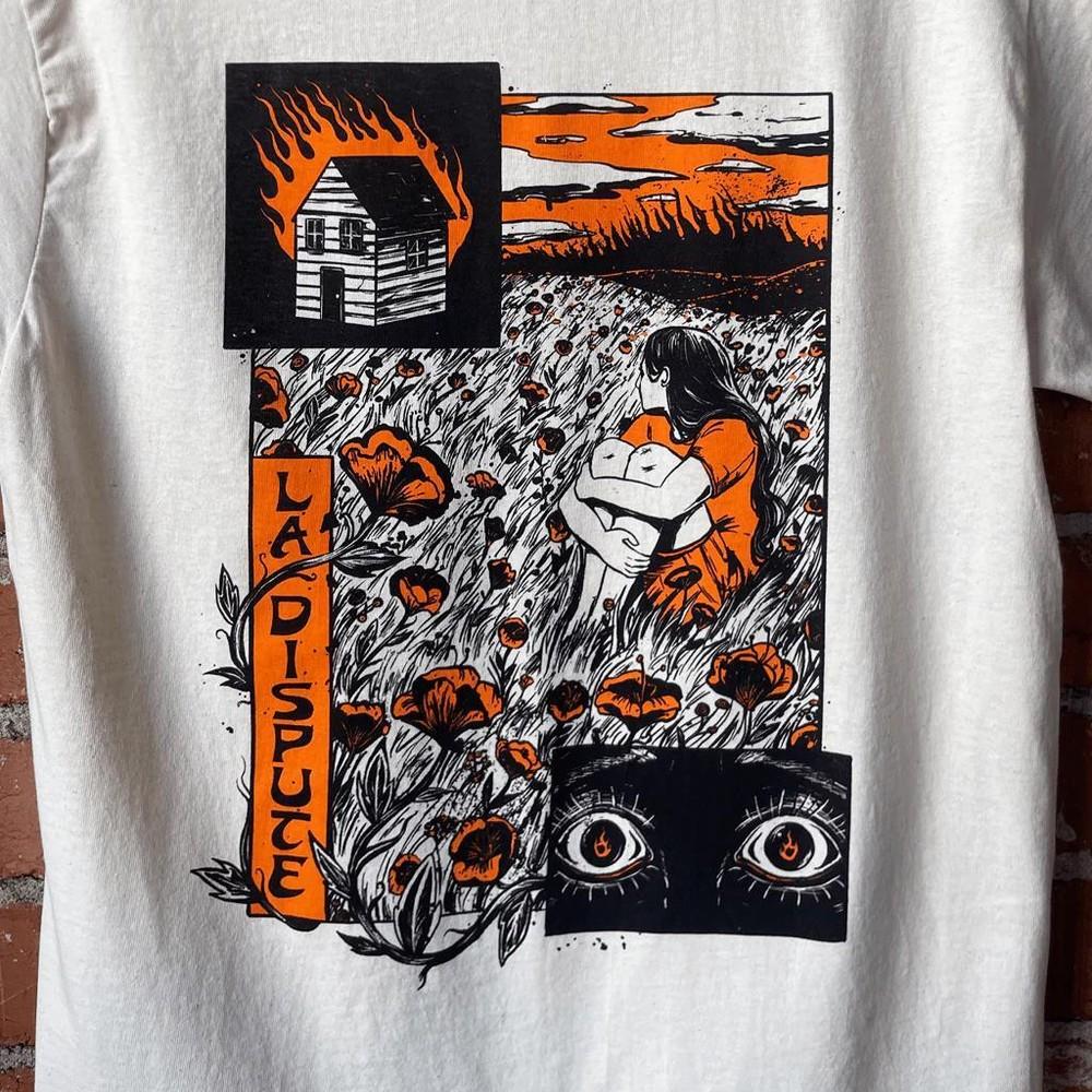 New La Dispute Music For Lovers White T-Shirt Cotton Full Unisex T-Shirt XXXXL