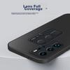Phone Case for Huawei P40, Huawei P40 Protective Cover, Frosted Full Coverage Ultra-Thin Shockproof Anti-Fingerprint Personalized - Graphite Black