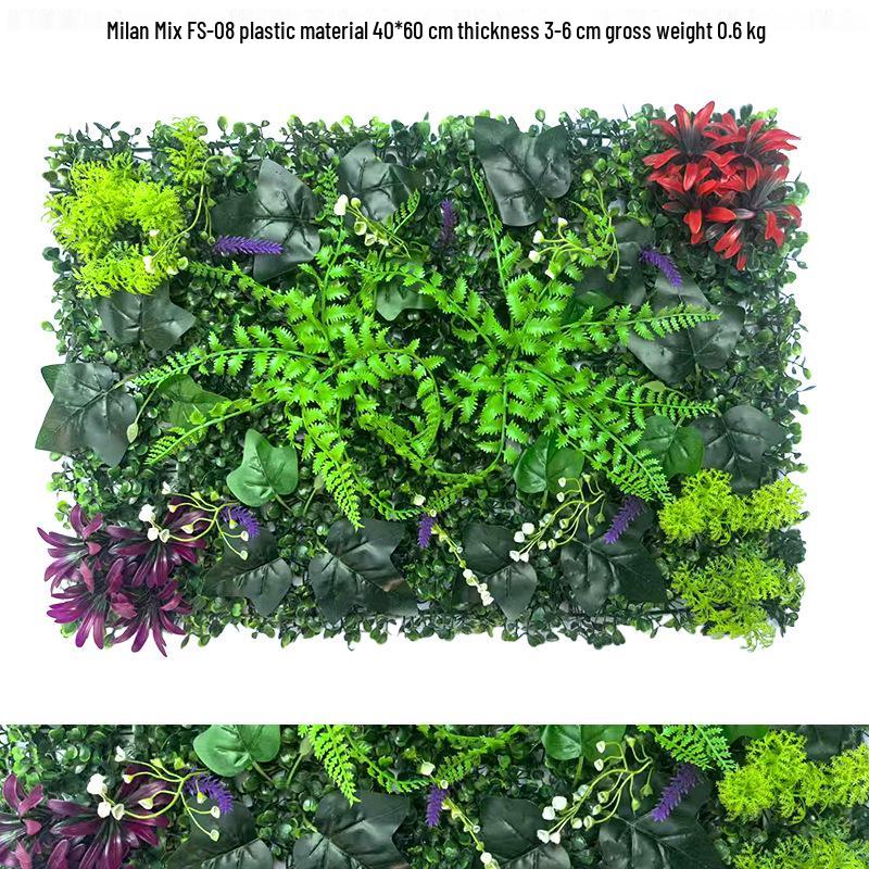 Künstliche Blumenwand für die Dekoration von Einkaufszentren im Freien