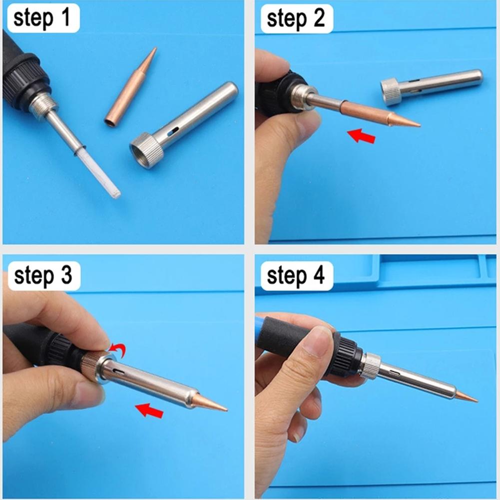 5-teilige Lötspitze 900M-T-5C Bleifreie Lötkolbenspitze