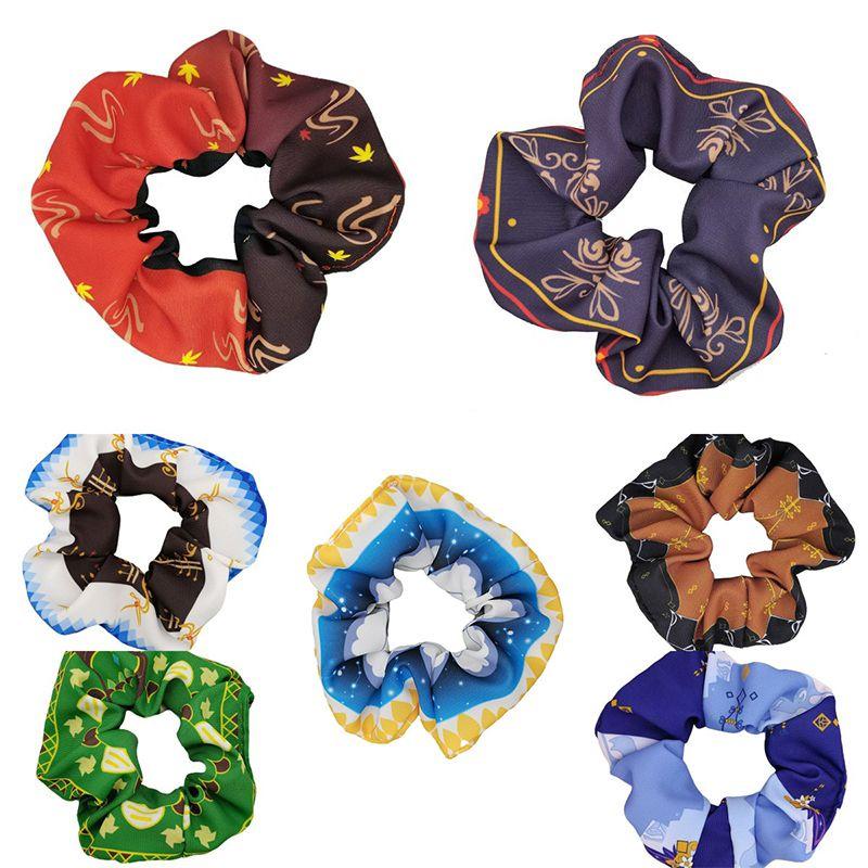 Soft And Stylish Genshin Impact Hair Ring Cosplay Accessories For Any Occasion