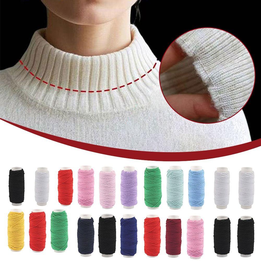 

2/3Pcs High Elastic Elastic Line 0.5mm Sewing Threads New Durable Elastic Rope Skirts/cuffs Black-2pcs