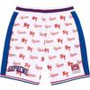Men's Supreme x Mitchell & Ness Monogram Short 'Pink'