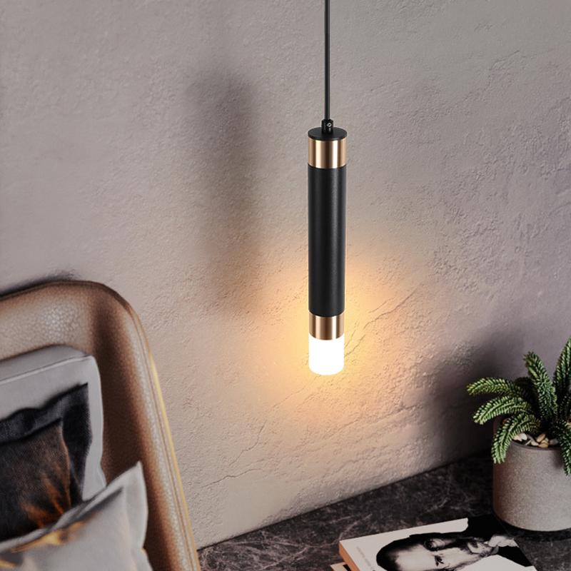 Nordic Luster LED Pendent Lights Modern Living Room Dining Table Chandelier Bedside Entrance Hall Kitchen Bar Indoor Lighting