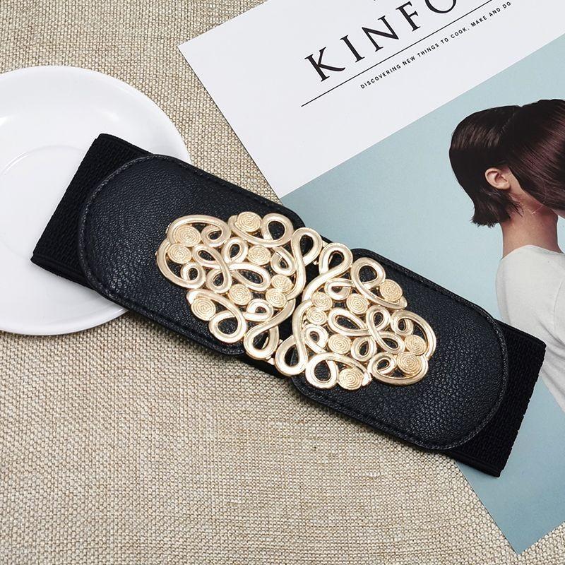 Stylish Waist Belt For Women Fashionable Dress Accent Versatile Elastic Design Available In Multiple Colors And Patterns