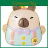 Childrens Eva Material Cute Capybara Backpack With Airflow System For School Outings