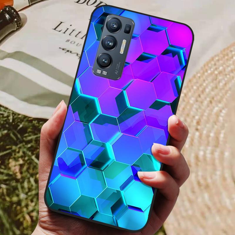 

For OPPO Find X3 Neo Case Fashion Soft Silicon Back Cover For OPPO Find X3 Neo 5G 6.55 Phone Cases Fin X3 X 3 X3Neo CPH2207 For Find X3 Neo