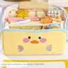 Large Capacity Korean Pencil Bag Cosmetics Storage Makeup Bag  Office Supplies