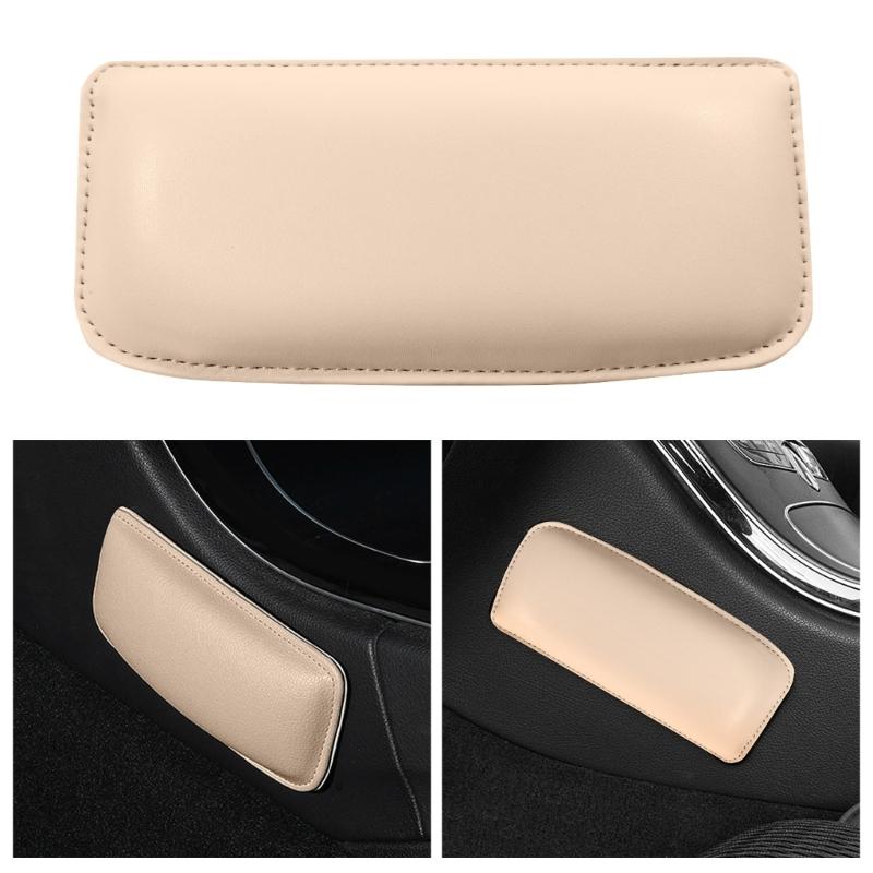 Kniepolster aus Leder fürs Auto, Beinpolster, Oberschenkelstütze, weiches, bequemes Knie-/Beinpolster, Auto-Innenausstattung