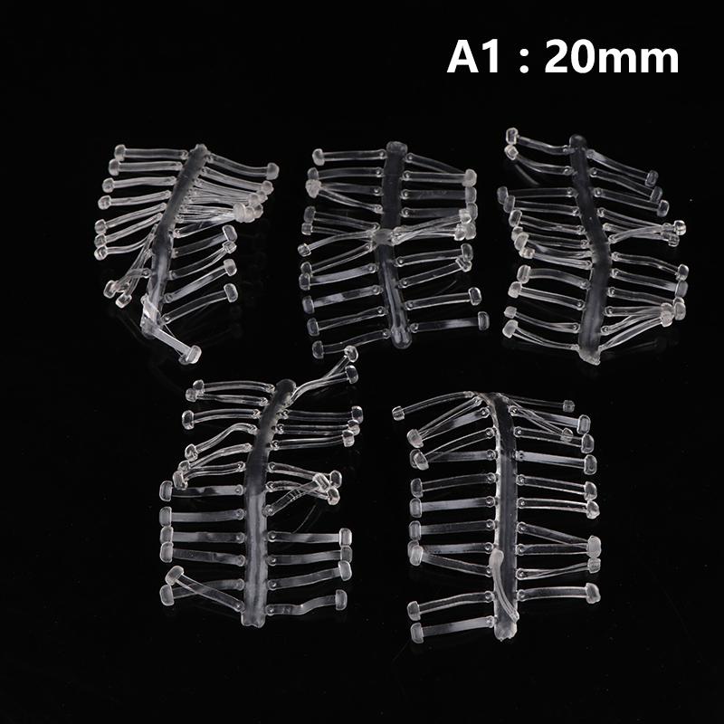 120Pcs/5Sheet Carp Fishing Hair Rig Fishing Bait Stop Rig Stoppers Clear Color Boilie Inserts Fishing Tools