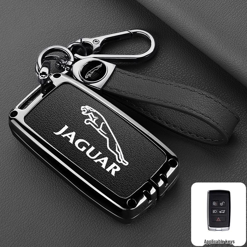 Husă Cheie Auto Jaguar XFL, Protecție Metalică Premium pentru 2023 XEL, F-Pace, XJL, F-Type.
