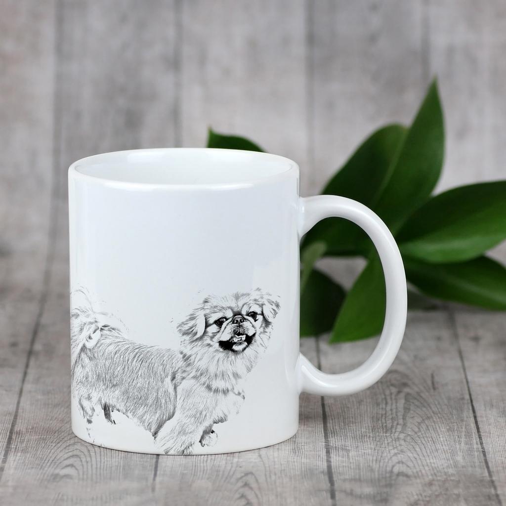 Pekingese, Pekinese, Peke - cup with a dog, cheerful cup for a dog lover, personalized gift from the Art-Dog brand