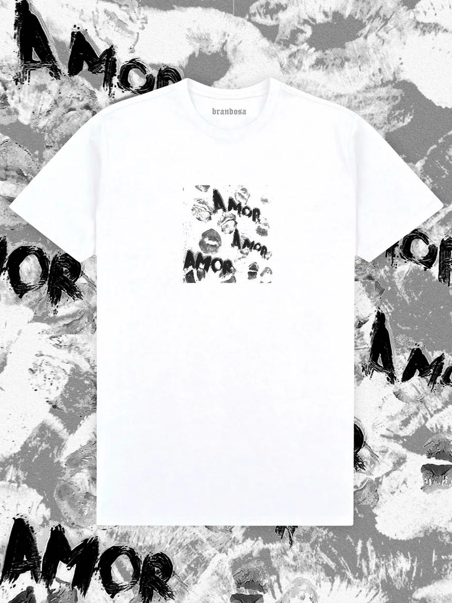 Kisses print T‑shirt S