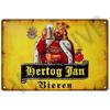 Hertog Jan Retro La Chouffe Metallskilt Blikkskilt Whisky Belgia Øl Plakett Metall Veggdekor Vintage Dekor Plakater Skilt Man Cave