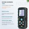 115 * 50 * 27mm Dual Level Bubble Infrared Measuring Instrument Decoration Engineering Laser Electronic Ruler Portable Handheld Laser Rangefinder