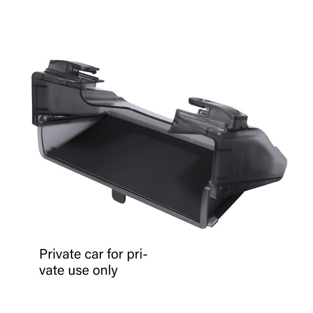 Car Storage Box for 3 / Y Juniper Magnetic Open Close Expand Under Screen Space Vehicle Interior Organizer