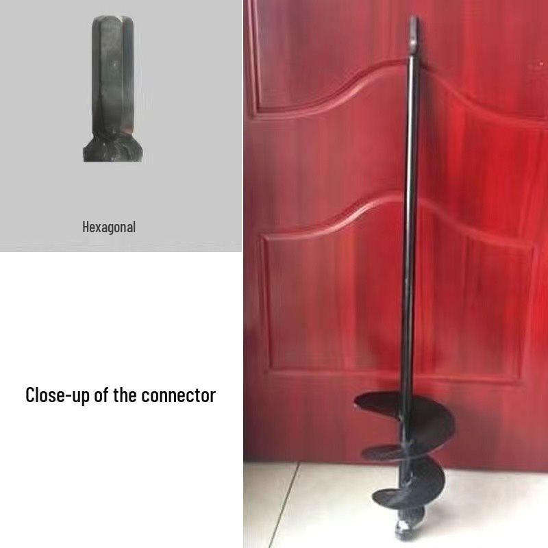 Stainless Steel Dual-Use Mixer: Cement & Sand Plastering Rod with Electric Hammer
