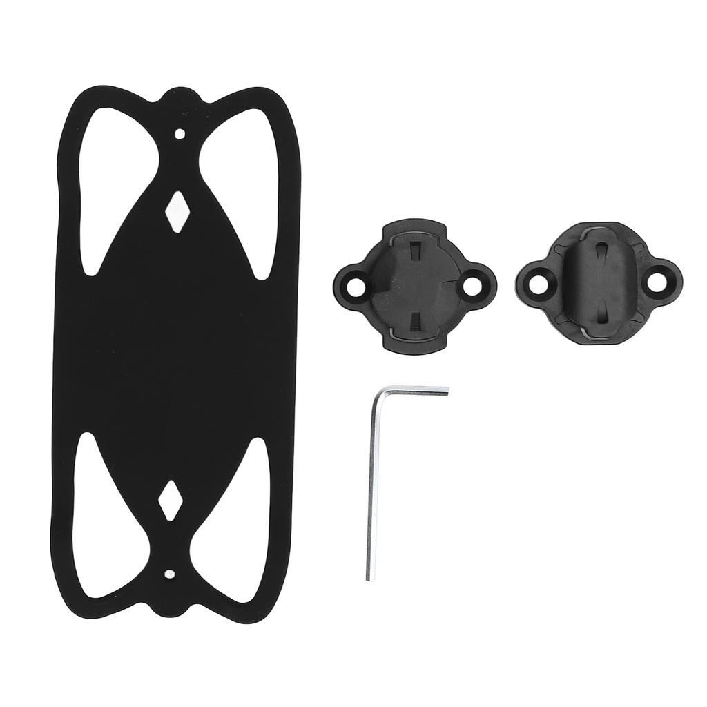 Fahrrad Handyhalterung Halter Silikon Schnallentyp Stoßfest Lenkermontiert Handyhalter für