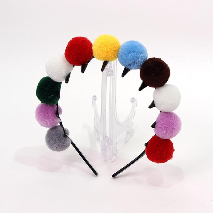 Furry Balls Hairband Carnivals Celebration Headband for Festival Event Gathering
