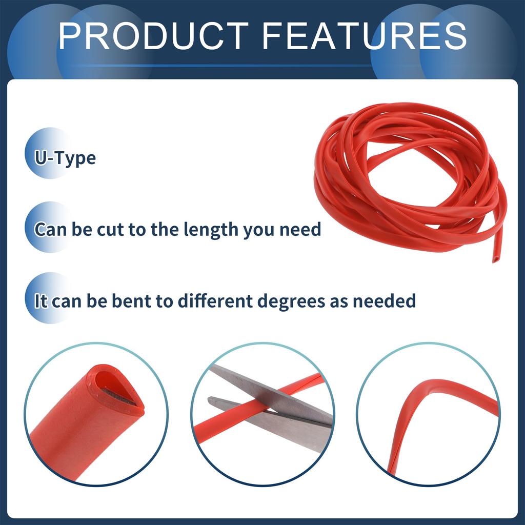 INFINAUTO Car Molle Door Guard Door Edge Protector Door Edge