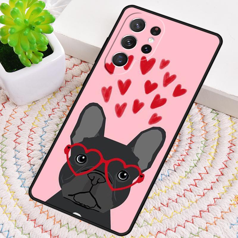 French Bulldog print Phone Case for Samsung Galaxy note 10 pro S26 Ultra S23 S24 FE S25 S21 S22 PLUS shockproof Cove