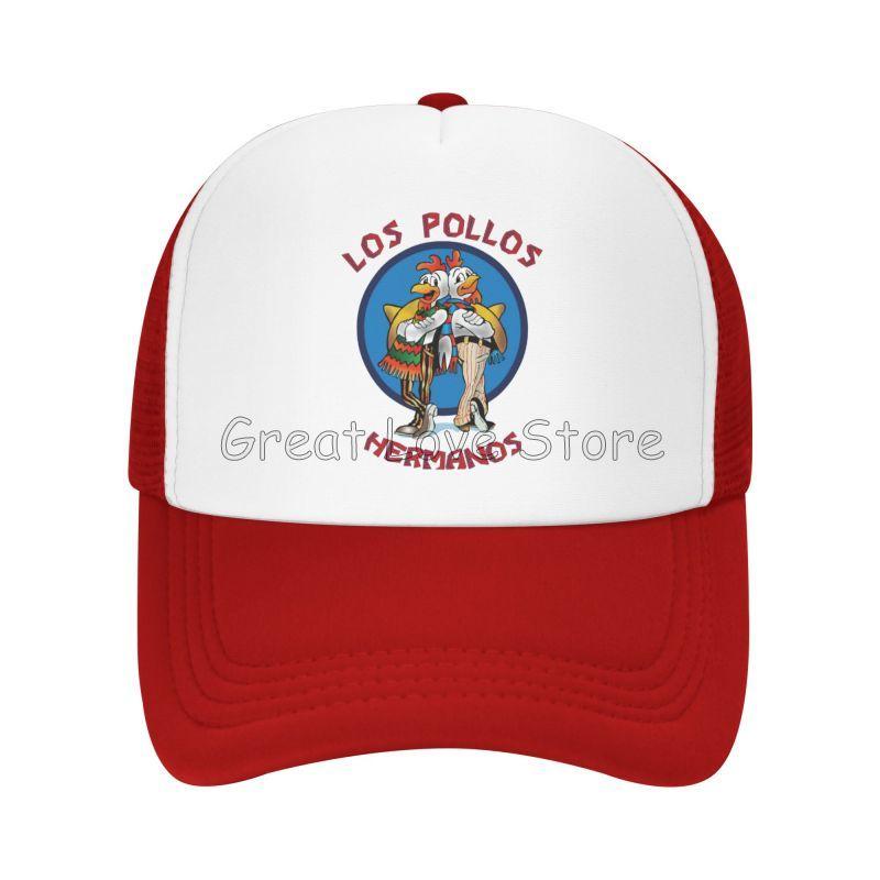 Funny Los Pollos Hermanos Baseball Caps Men Women Adjustable Breaking Bad Chicken Brothers Baseball Cap Sun Visors Snapback Caps