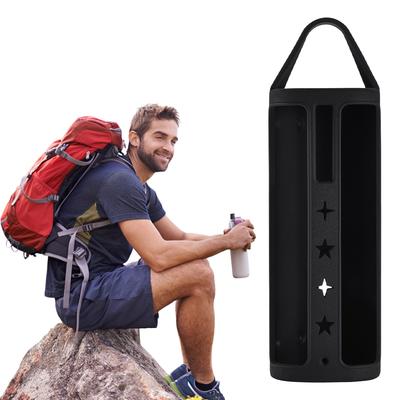 Silicone Case Protective Cover with Carabiner Shockproof Anti-Scratch Soft Skin Sleeve for Sonos Roam 2 / Sonos Roam