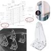 Modern And Simple 1 Inch Curtain Accessories 4-pack Blinds Positioning Hooks