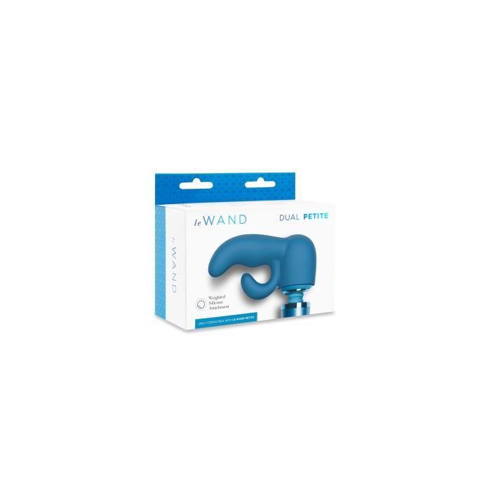 Vibromasseur - Le Wand - Petite Dual Head - Bleu - Petit - Vibrant