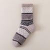 Autumn and Winter Coral Fleece Socks for Women Warm Floor Socks Home Tube Socks Sleep Socks Half Fleece