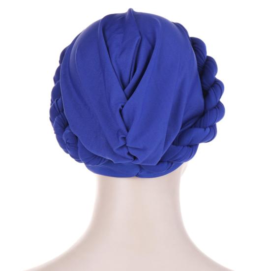 Beanie Hat Braid Dustproof Accessory Stretchy Brimless Indian Hat for Four Seasons