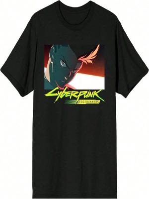 Bioworld Cyberpunk Edgerunners David Martinez Crew Neck Short Sleeve Unisex's T-Shirt