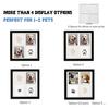 Paw Print Frame Kit for Dogs And Cats Wooden Pet Memorial Frame with Soft Paw Print Clay And Clean Touch Ink Pad DIY Impression Gifts for Pet Lovers