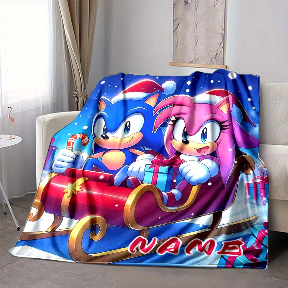 Custom 1pc Sonic Adventure: Chaos Blanket, Soft And Comfortable Blanket, Casual Warm, Camping Travel Blanket, Birthday Gift Q912176