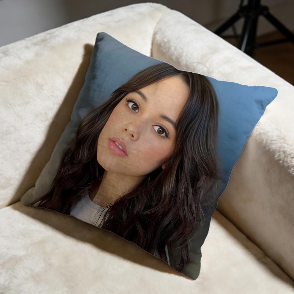 Popular JJenna Ortegaful Cushion Cover Soft Decorative Pillow Case Suitable for Bedroom Sofa Car Travel Use