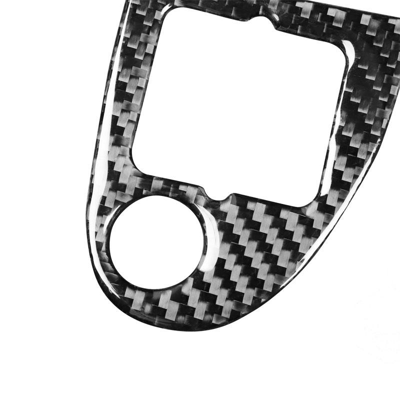 Pentru VW Golf 4 Jetta Bora MK4 R32 GTI 1999-2004 mașină spate portbagaj buton comutator capac cadru interior din fibră de carbon