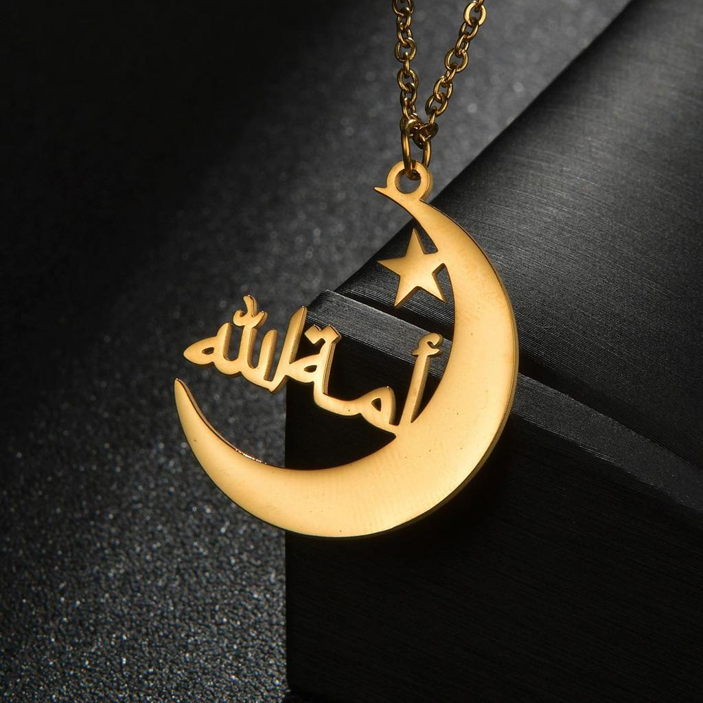 Atoztide Custom Name Necklace Personalized Butterfly Fashion Stainless Steel Pendant Heart Letter One Hole Chain for Women Gift