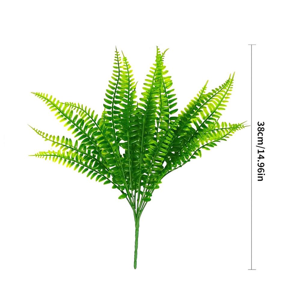 UV Resistant And Realistic Artificial Fern Plant-2024 New Artificial Boston Fern Outdoor Simulation Plant Decoration