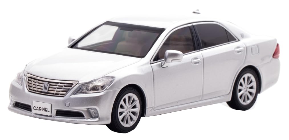 Hiko Seven Toyota Crown Royal Saloon G 2010 Silver Metallic Finished Model CN431009 (RAI'S) 1/43 (GRS202)