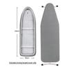 Extra Thick Cover & Cushion For Ironing Board In Gray
