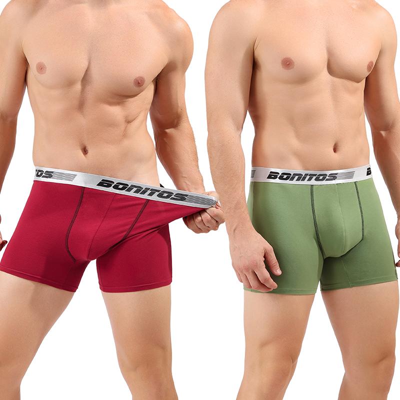 1Pcs Men's Panties Cotton Men Boxers Comfortable Underwear For Man Print Underpants