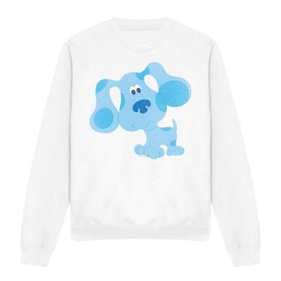 Felpa Blu con Abbraccio Unisex per Adulti Blue's Clues