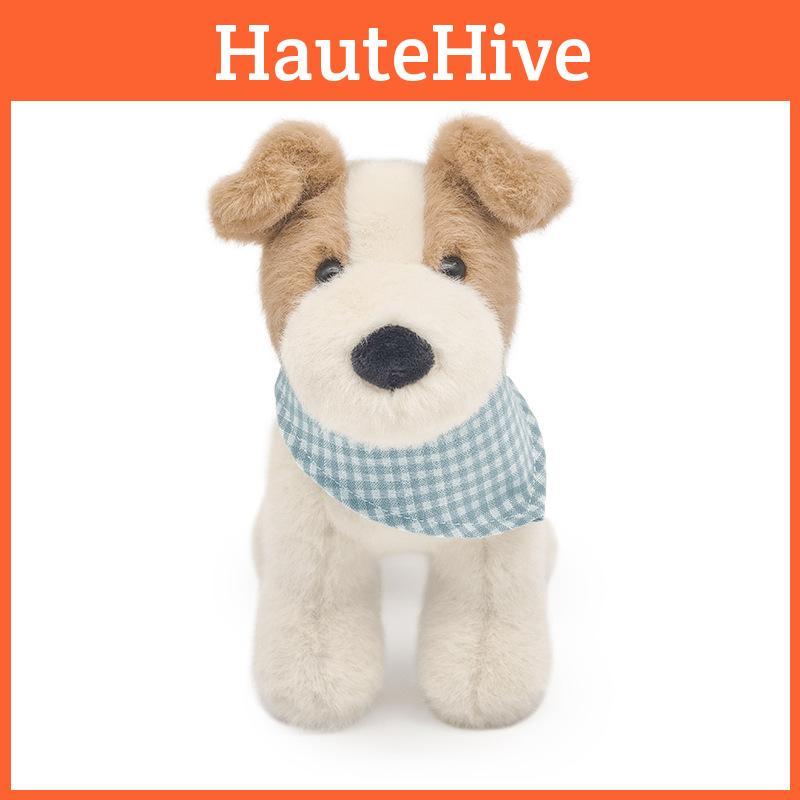 Fox Plush Terrier Toy Animal Dog Stuffed Doll Room Decoration Kids 18cm Gift