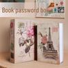 Secure Simulation Book Safe with Combination Lock and Hidden Storage